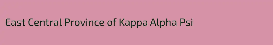 East Central Province of Kappa Alpha Psi